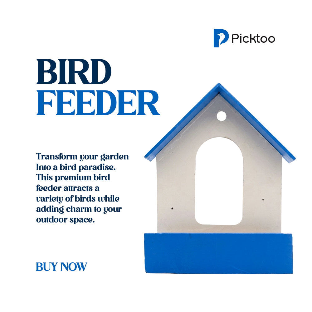 Premium Waterproof PVC Bird Feeder