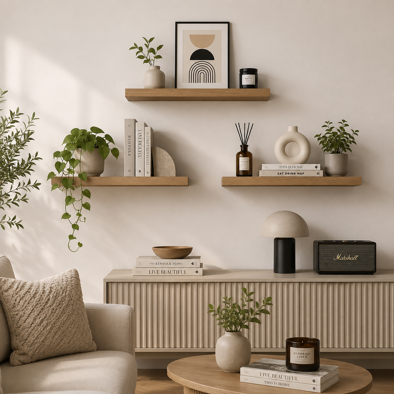 Premium Floating Storage Shelf