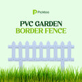 Decorative PVC Garden Border Fence