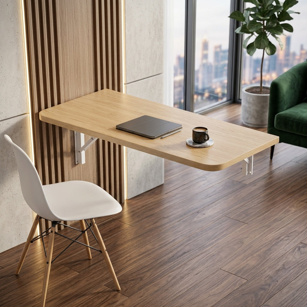 Wall-Mounted Laptop Table