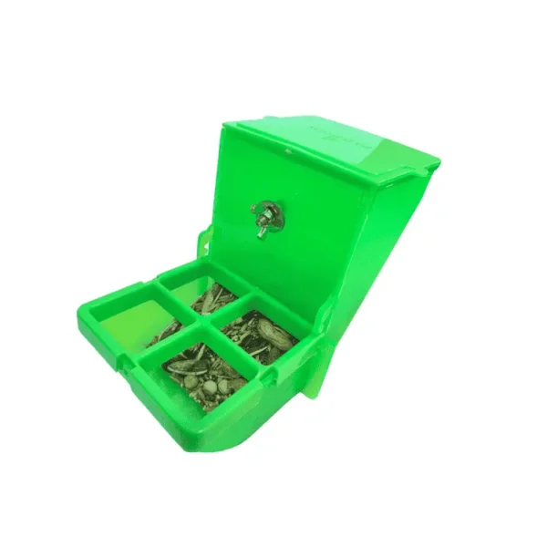 Slider Hopper – Cage Bird Feeder with Sliding Lid - Image 6