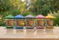 Premium Hanging Bird Feeder - Image 9
