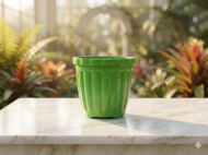 Plastic Hanging Pot for Balcony & Garden - Image 2
