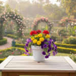 fiber plastic plant pots