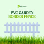 Decorative PVC Garden Border Fence