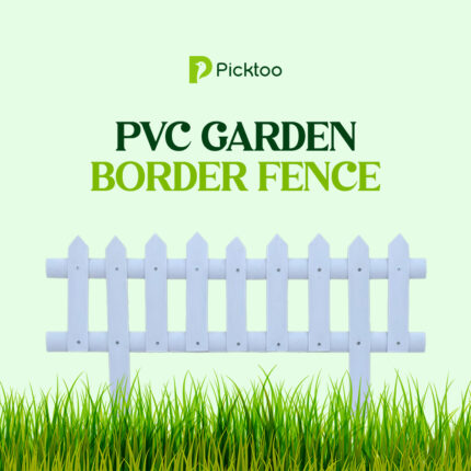 Decorative PVC Garden Border Fence