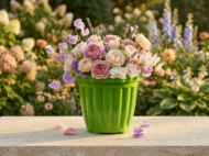 Plastic Hanging Pot for Balcony & Garden - Image 4