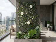 Artificial Garden Plant Fence - Image 5