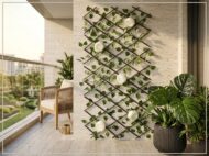 Artificial Garden Plant Fence - Image 6
